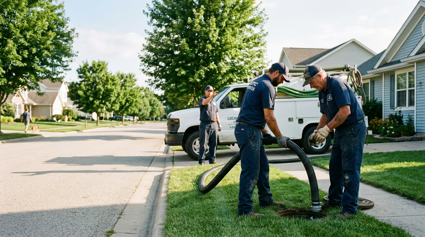 Septic Tank Cleaning in Mertztown, PA